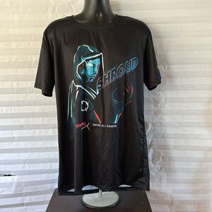 Shroud "We Are All Gamers" Black Short Sleeve T-Shirt Size XL Gamer Tee